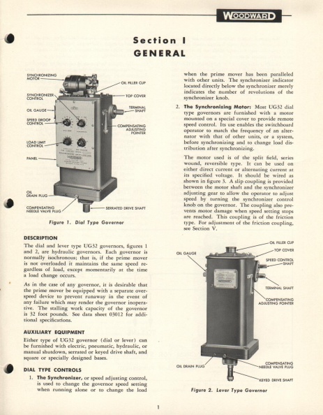 Manual 03014 for the UG32 series governor.